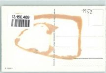 1680 Romont FR Karte beschädigt Fliegeraufnahme Bahnhof