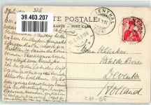 3723 Kiental 1911 - Hütte beim Bundsteg