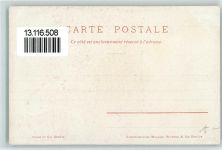 3600 Thun Künstlerkarte Marché Markt Marktszene sign