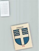 1290 Versoix - Vignette Wappen Kaffee Hag ca 1920-1940