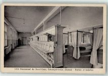 1470 Estavayer-le-Lac - Pensionnat du Sacre Coeur Dortoir et toilettes