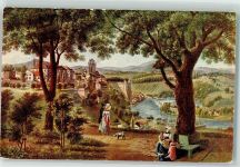 Bern Berne Ansicht von Bern sign. G. Lory senior Nr. 75 Hund Pro Juventute Schweiz 1920 Künstlerkarte