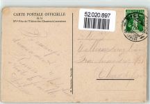 2520 La Neuveville 1914 Radierung