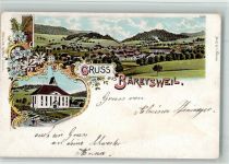 8344 Bäretswil 1899 BOAKC Lithographie