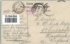 9064 Hundwil 1907 - Hundwilerhöhe Blick gegen St. Gallen Teufen und Bodensee