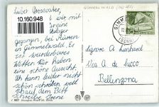 3825 Mürren - Skifahrer Berghütten Winter