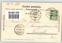 3600 Thun 1902 Foto AK Ort lt. Stempel