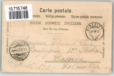 4562 Biberist Bleichenberg 1900 BOAKC Fabrik Kirche Schule Lithographie