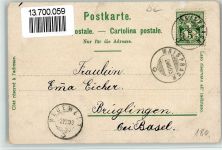 4464 Maisprach 1903 BOAKC Gasthaus Rebstock Lithographie