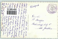 3960 Sierre Gebrauchsspuren Valais Feldpost