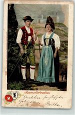 9050 Appenzell Gebrauchsspuren Tracht