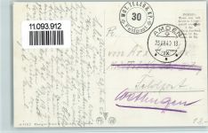 8873 Amden - Partie an der Poststraße von Weesen nach Amden Ort laut Stempel