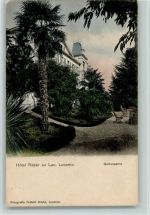 6600 Locarno - Hôtel Reber au Lac Gartenpartie Palmen