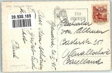 6900 Lugano 1945 Foto AK Zwei Kinder in ortsüblicher Kleidung Pfeife Ort lt. Fotograf Vicari