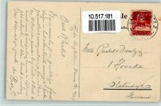 Beheizte Fußbank - Flötenspieler AK Tracht Schweiz 1917