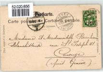 1800 Vevey 1901 Lithographie Ausstellung 1901