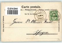 8757 Filzbach 1904 Gebrauchsspuren