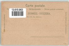 9053 Teufen AR Lithographie Dorfstrasse Rothfall Wasserfall Säntiskette Ebenalp Altmann Säntis Edelweiss