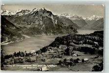 6377 Seelisberg Gebrauchsspuren Axenstrasse Bristenstock Vierwaldstättersee