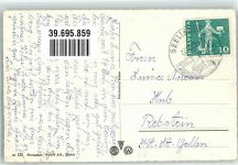 6377 Seelisberg Gebrauchsspuren Axenstrasse Bristenstock Vierwaldstättersee