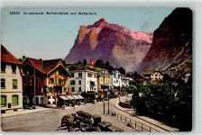 3818 Grindelwald - Bahnhofplatz Wetterhorn Postamt