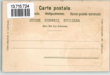 8804 Au ZH BOAKC Hotel Schiff Lithographie