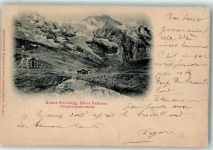 3823 1898 Kleine Scheidegg Gebrauchsspuren Jungfraupanorama Hotel Bellevue