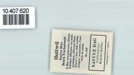 4950 Huttwil - Vignette Wappen Kaffee Hag 1920-1940 Schlüssel