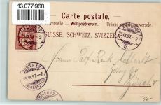 6440 Vierwaldstättersee Lithographie Gruss aus - Verlag Müller & Trüb Nr. 215, gute Erhaltung AK