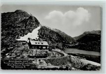 Grimsel - Grimsel-Passhöhe Totensee mit Nägelisgrätli und Furka Hotel Restaurant Alpenrösli Reisecar