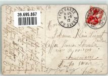 4500 Solothurn Soleure 1912 Gebrauchsspuren Kurhaus Ober-Balmberg grosser Bug