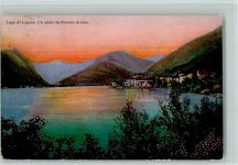 6827 Brusino Arsizio - Abendaufnahme Luganersee