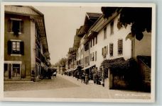 3294 Büren an der Aare 1928 Foto AK Hauptstraße AK