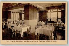 1815 Clarens - Hotel Pension Montbrillant Speisesaal