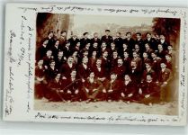 2088 Cressier NE 1904 Foto AK Studentika Ort lt. Stempel