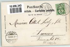 2088 Cressier NE 1904 Foto AK Studentika Ort lt. Stempel