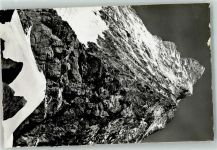 3920 Zermatt - Matterhorn von der Hütte mit Einstiegfelsen