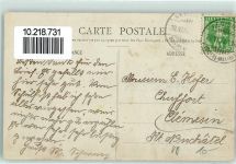 1347 Le Sentier 1908 - Zierkarte