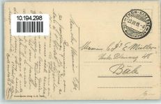 3654 Gunten - Hotel Hirschen Schiffstation Thunersee