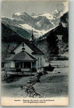6461 Isenthal 1909 Foto AK Kapelle St. Jacob