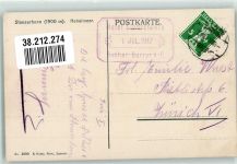 Stanserhorn 1917 Foto AK Stanserhorn Nebelmeer