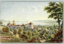 Lausanne Losanna sign. Lory, G. jn. Anrsicht von Lausanne Pro Juventute Pro Juventute Schweiz 1921 Künstlerkarte