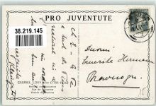 Lausanne Losanna sign. Lory, G. jn. Anrsicht von Lausanne Pro Juventute Pro Juventute Schweiz 1921 Künstlerkarte