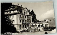 6377 Seelisberg Gebrauchsspuren Hotel Löwen Scan verzogen