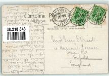 6825 Capolago 1908 Foto AK Hotel Kulm Monte Generosa