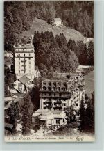 1833 Les Avants - Vue sur les Grands H'otels Blick auf die Grands Hôtels