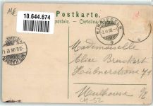 8840 Einsiedeln 1908 Lithographie Prozession