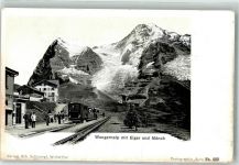 Wengernalp - Eiger Mönch Bahnhof Eisenbahn