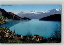 6353 Weggis - und die Alpen