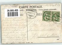 Zug Zugo Verlag Guggenheim Alpenflora Edelweiß Tracht Schweiz 1907